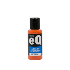 EQ ACRILICO DECORATIVO X 50cc (600) NARANJA