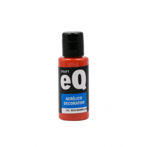 EQ ACRILICO DECORATIVO X 50cc (705) ROJO BERMELLON