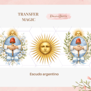 TRANSFER MAGIC ESCUDO ARGENTINA